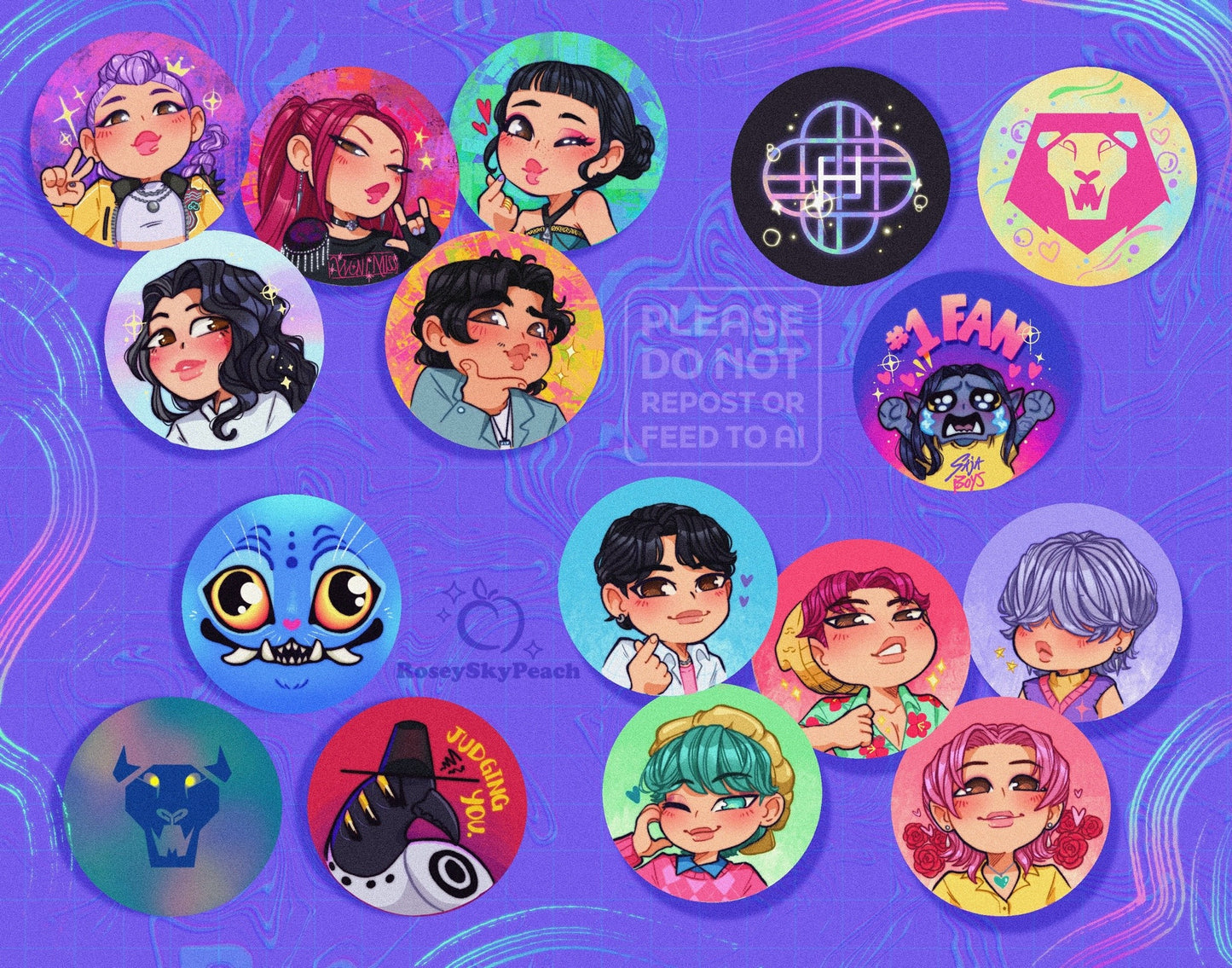 KPDH Pinback Buttons