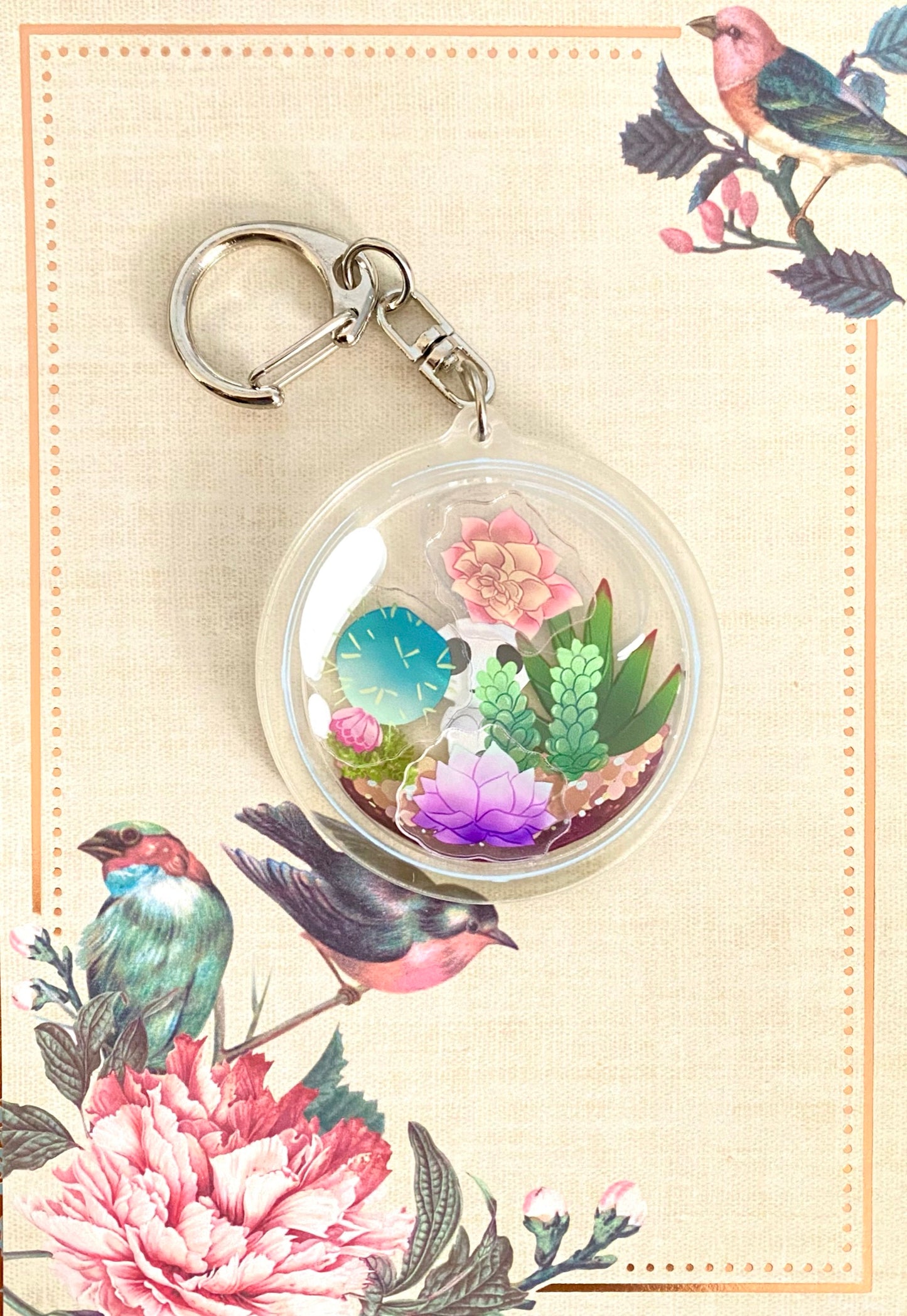 Succulent Shaker Charm