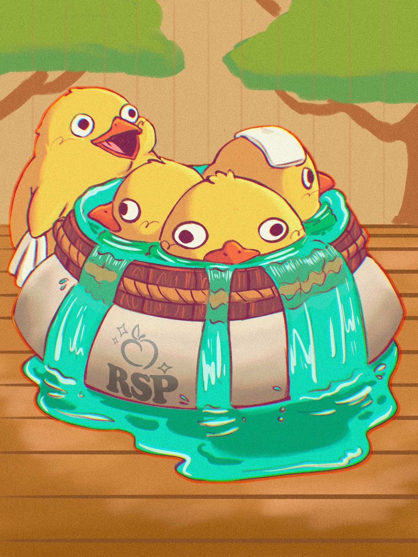 Bath Ducks Air Freshener