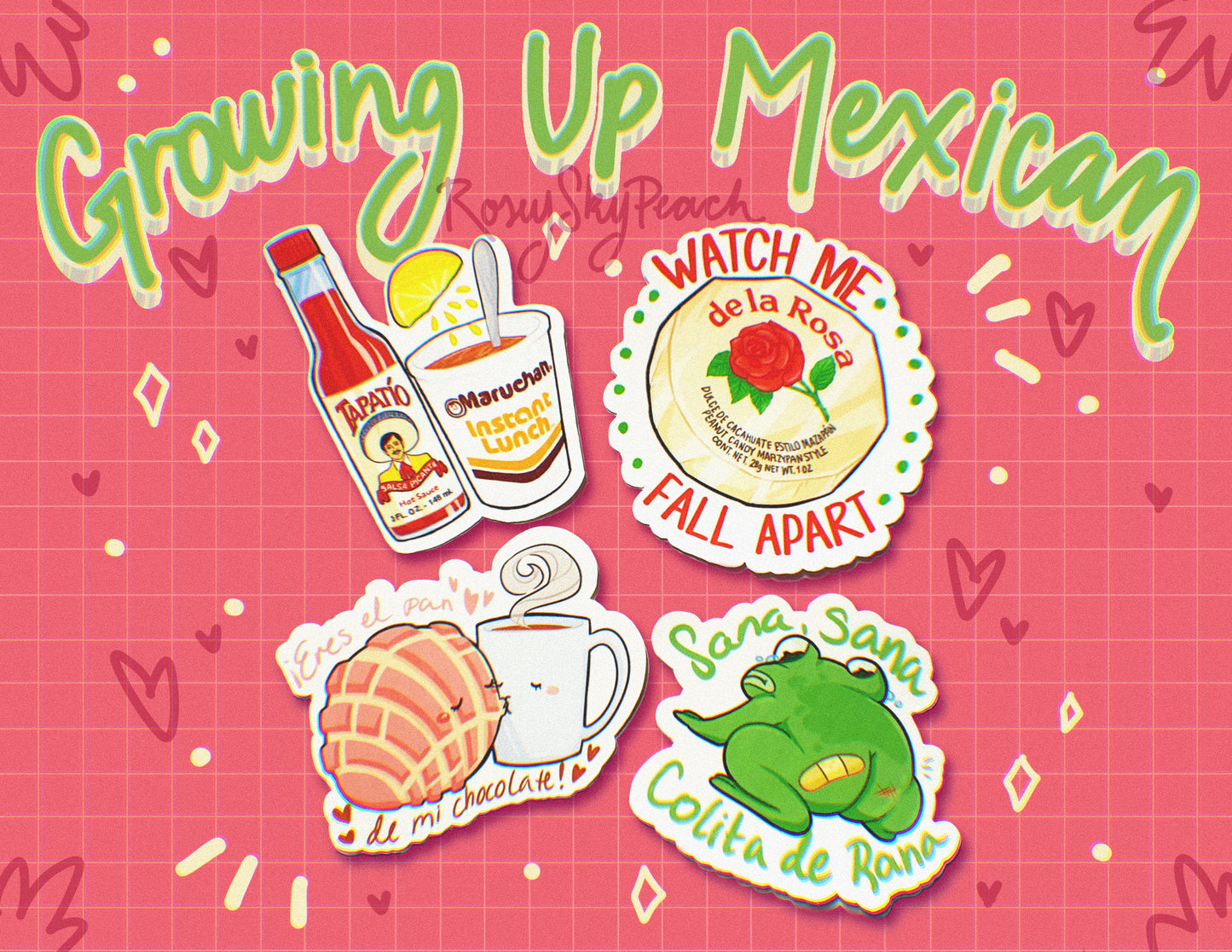 Growing Up Mexican stickers