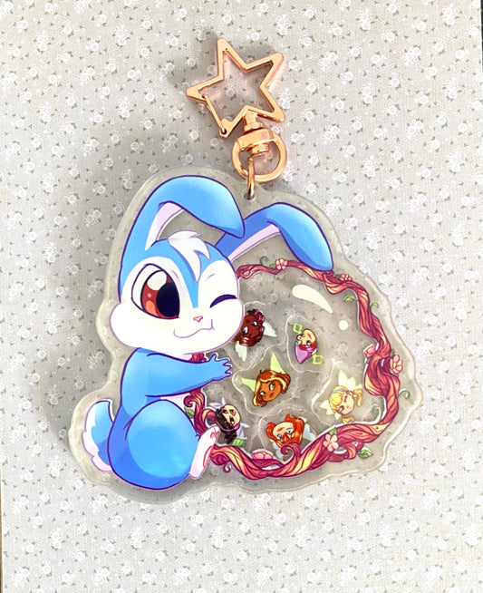 Bunny Shaker Charm