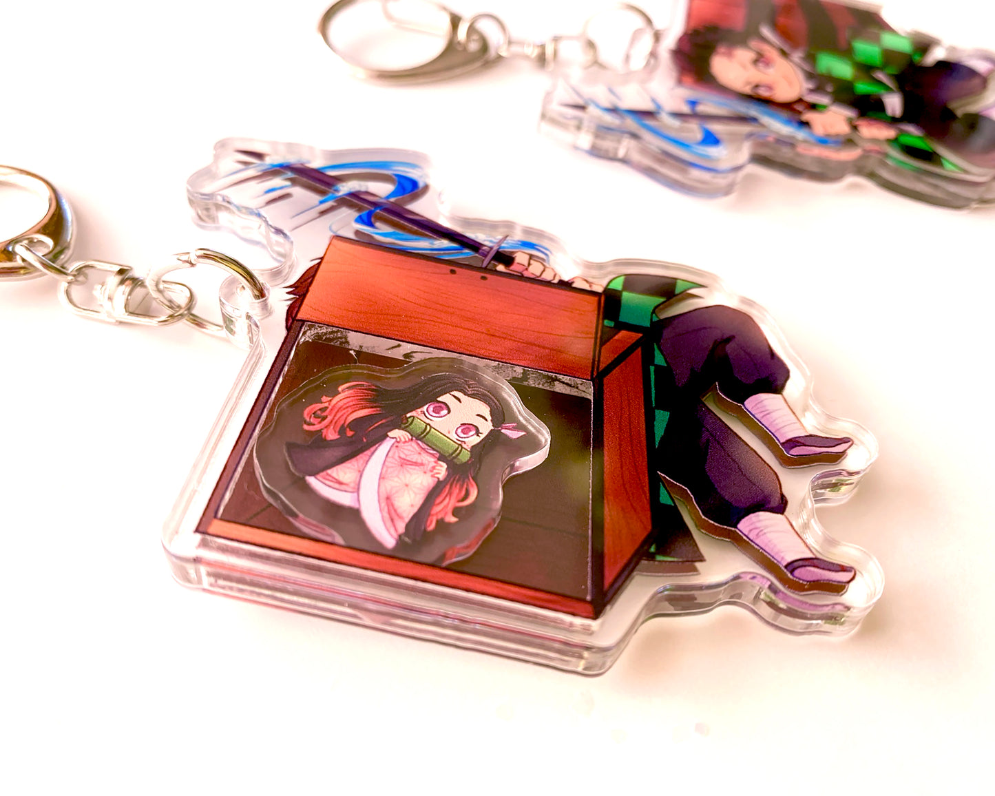 Girl in Box Box Charm